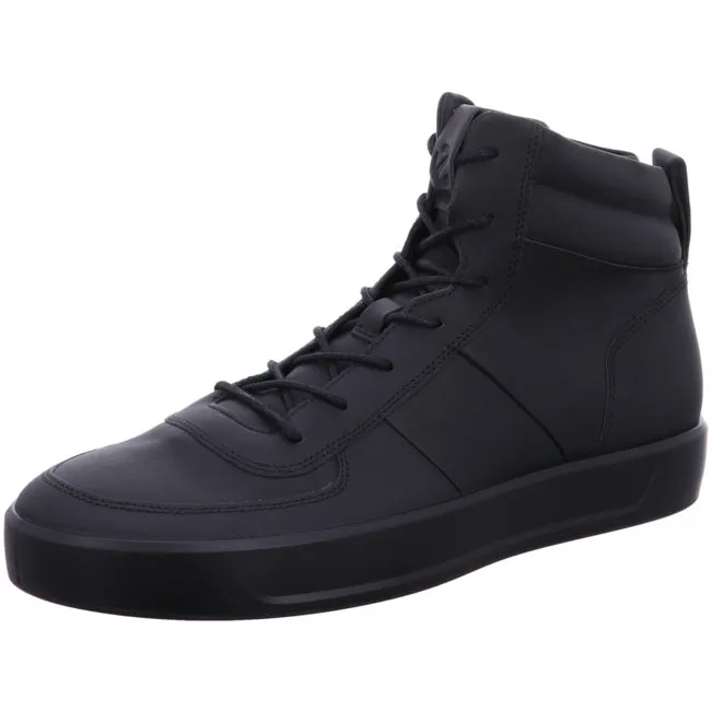 Ecco sneaker high for men black