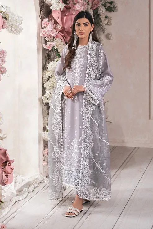 Eudora by Ayzel Embroidered Lawn Unstitched 3Pc Suit AZL-24-LUX-V1-01 ARANA