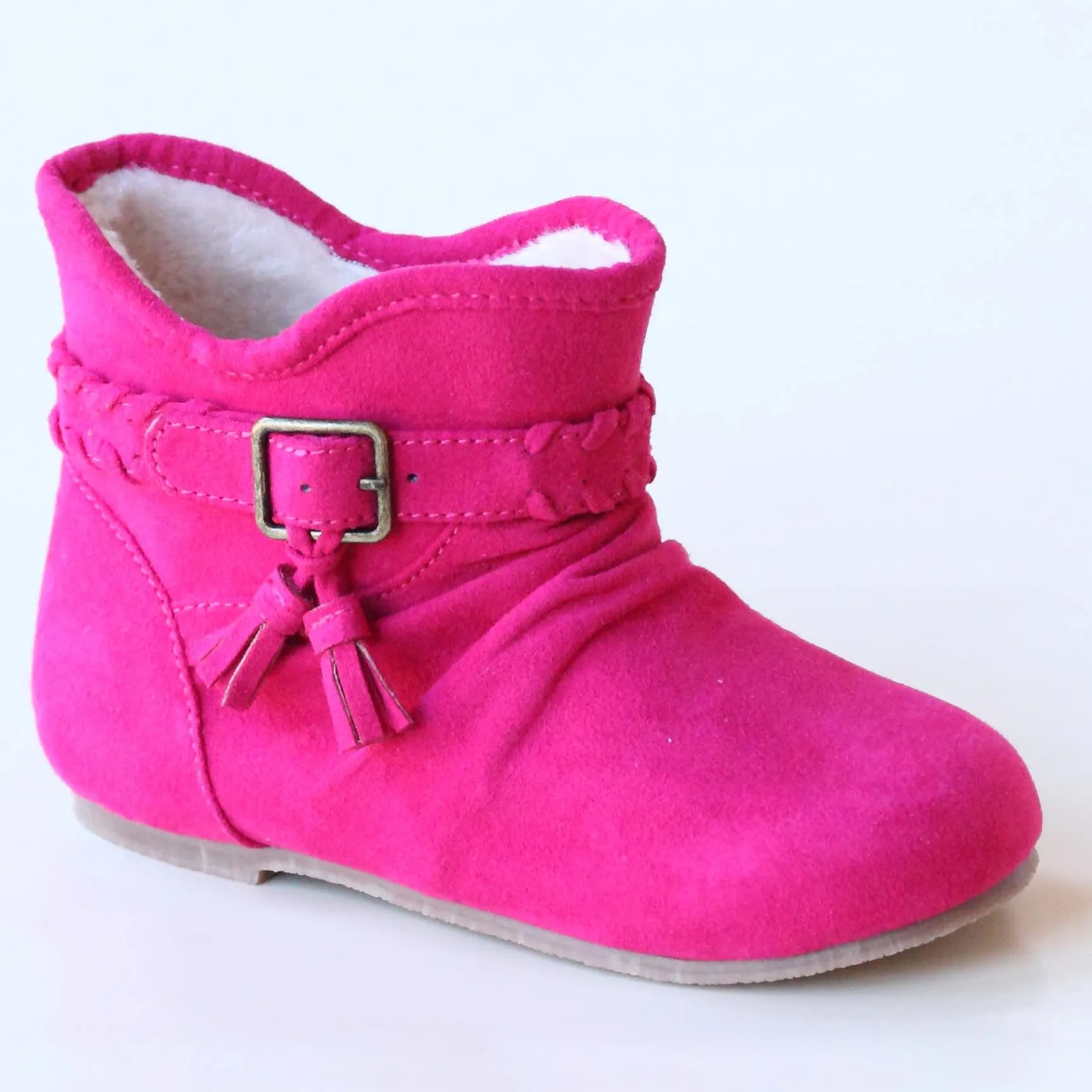 FINAL SALE - L'Amour Girls Sueded Ankle Boot