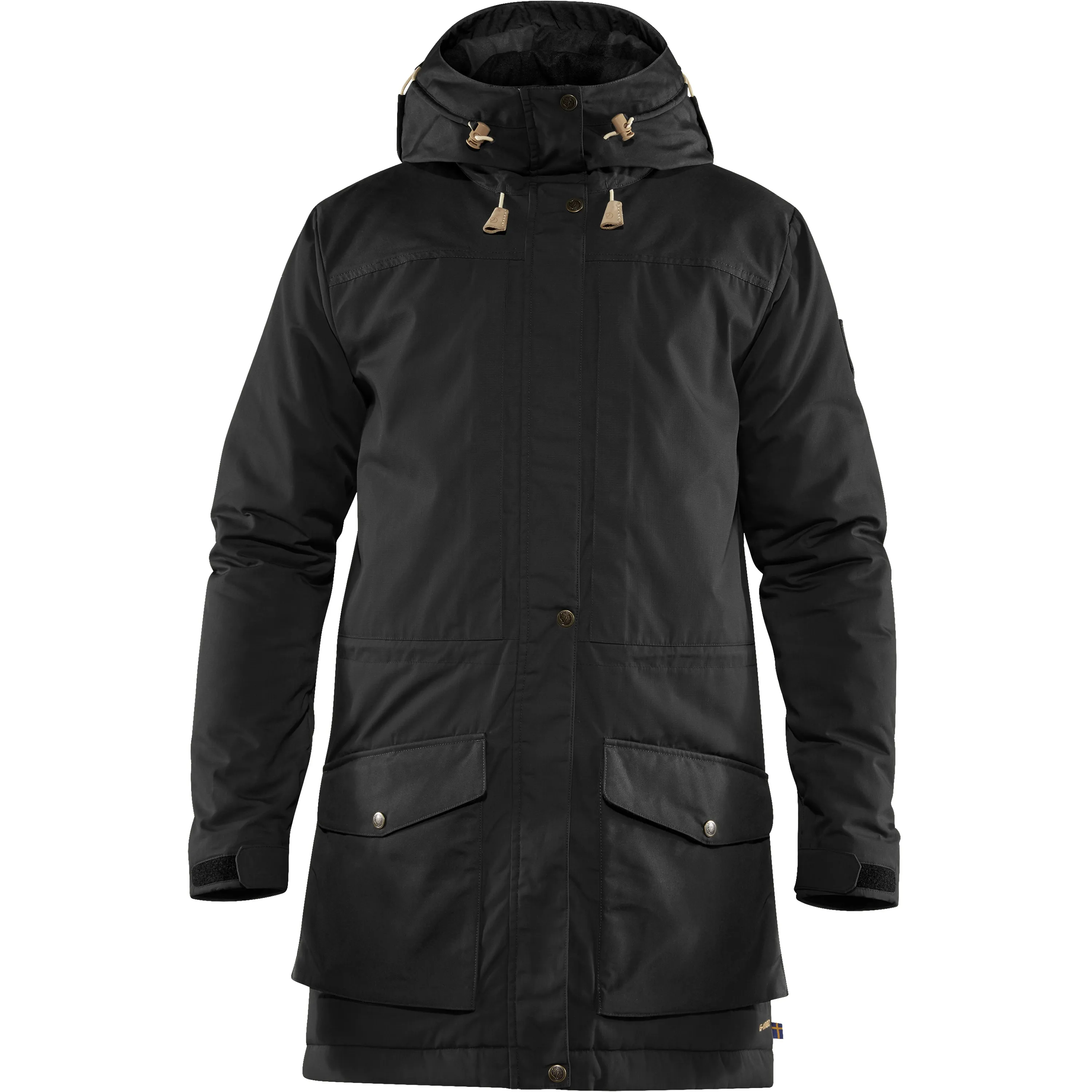 Fjällräven Men's Singi Wool Padded Parka Black | Buy Fjällräven Men's Singi Wool Padded Parka Black here | Outnorth