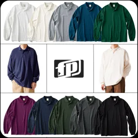 FP142  |【FEPL】★NEW WAVE DOUBLE COTTON COLLAR LONG SLEEVE T-SHIRT