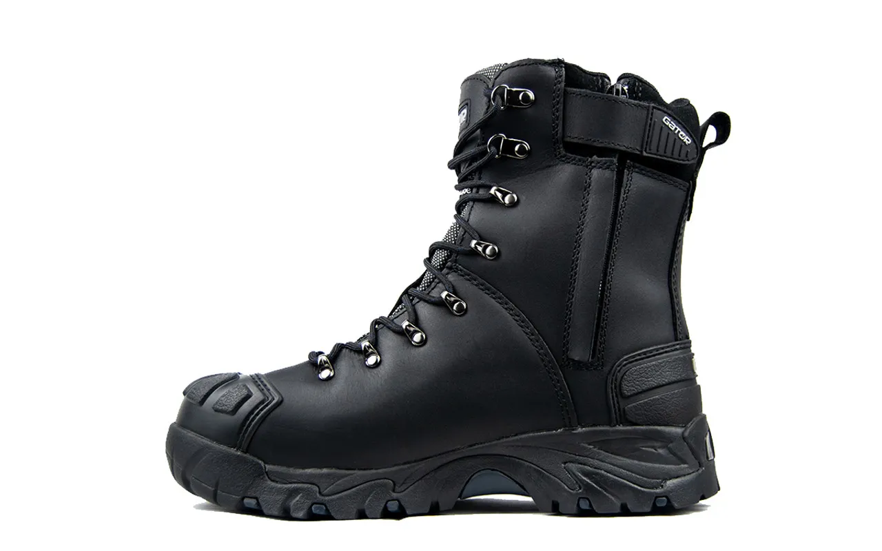 Gator Polar Freezer - Snow Boots with Toe Cap Side Zip and Puncture Resistant Midsole