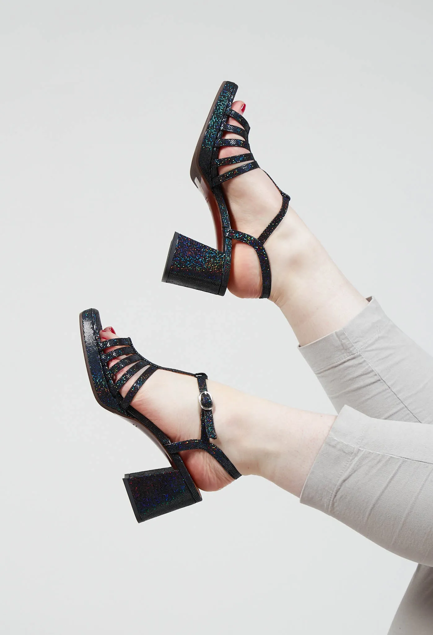 Genial Chunky Heel in Black