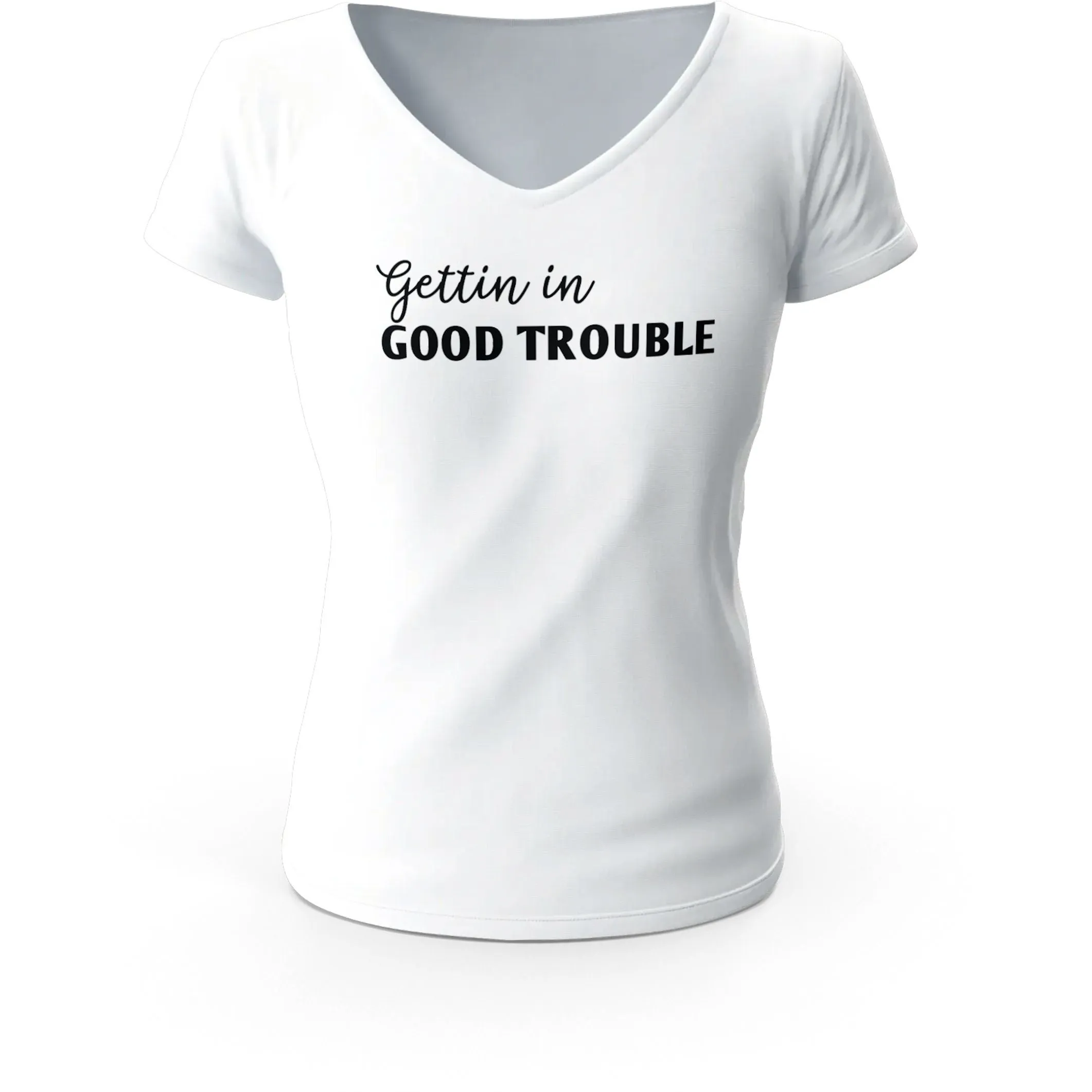 Gettin In Good Trouble Self Expression T-Shirt