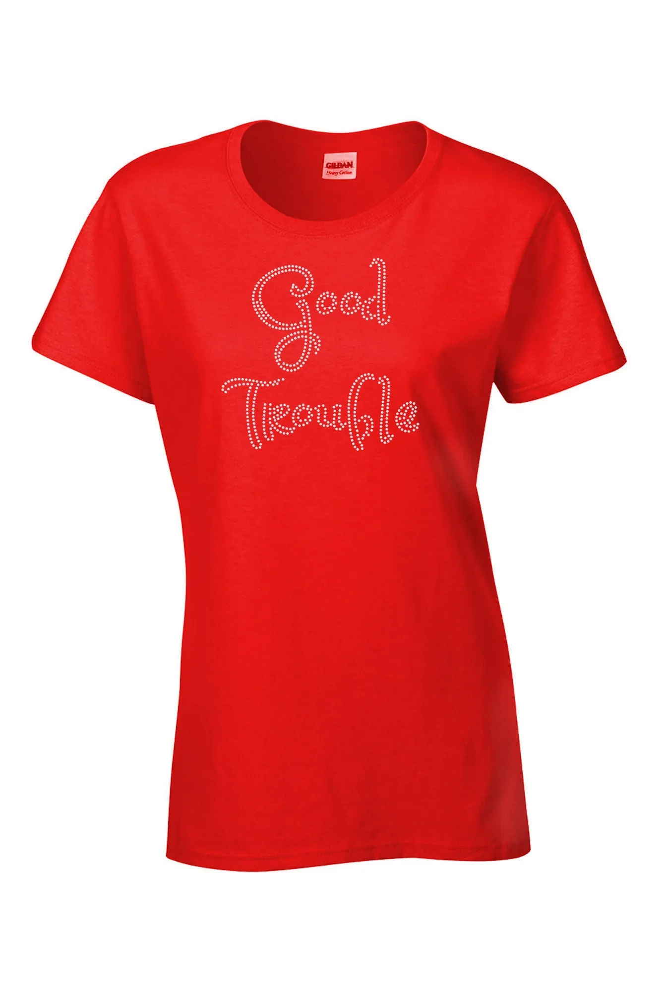 Good Trouble John Lewis Rhinestone T-Shirt