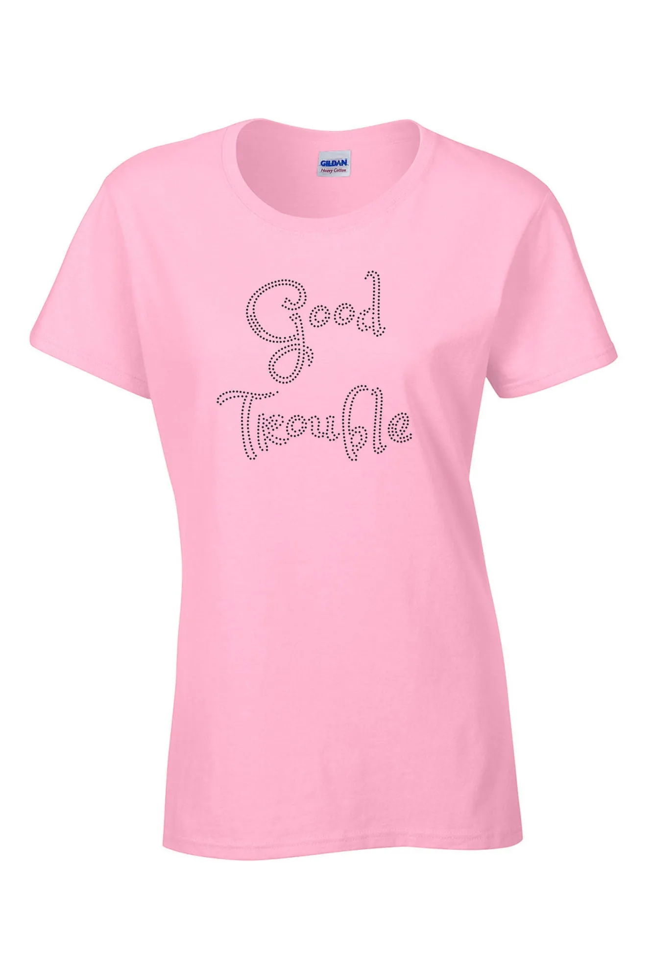 Good Trouble John Lewis Rhinestone T-Shirt