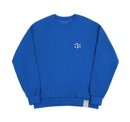 GRAVER  |[GRAVER]★SMALL DOUBLE DRAWING SMILE SWEATSHIRT