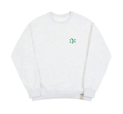 GRAVER  |[GRAVER]★SMALL DOUBLE DRAWING SMILE SWEATSHIRT