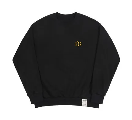 GRAVER  |[GRAVER]★SMALL DOUBLE DRAWING SMILE SWEATSHIRT