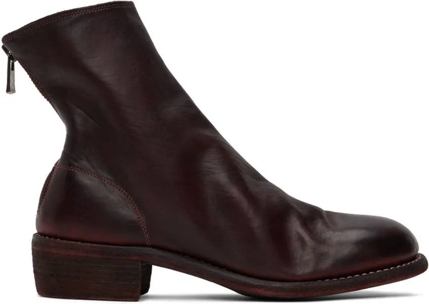 Guidi Burgundy 796 Boots