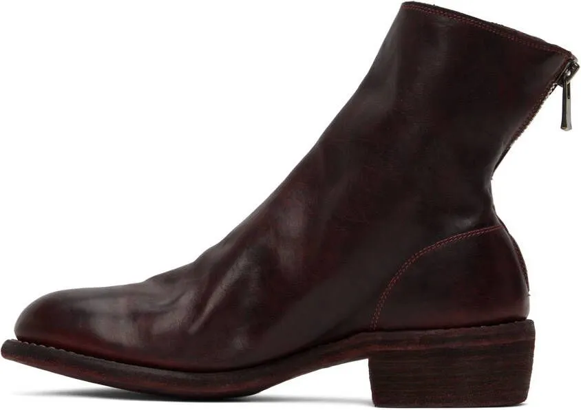 Guidi Burgundy 796 Boots