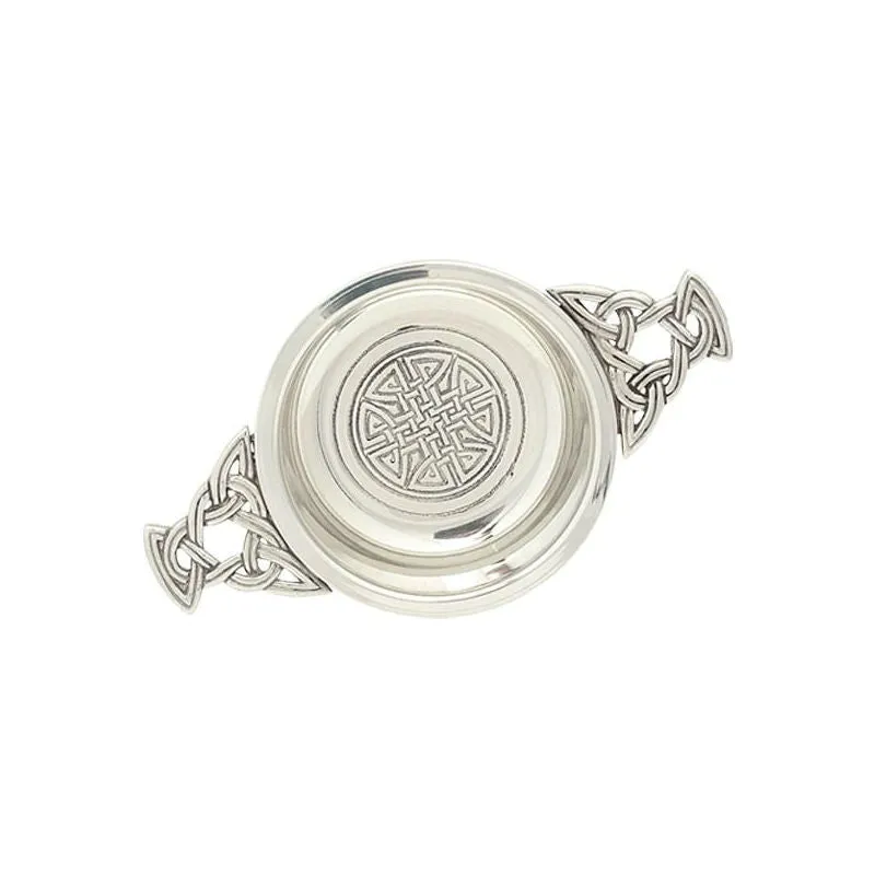 Handmade Pewter Quaich | 2.5 | Celtic Knots