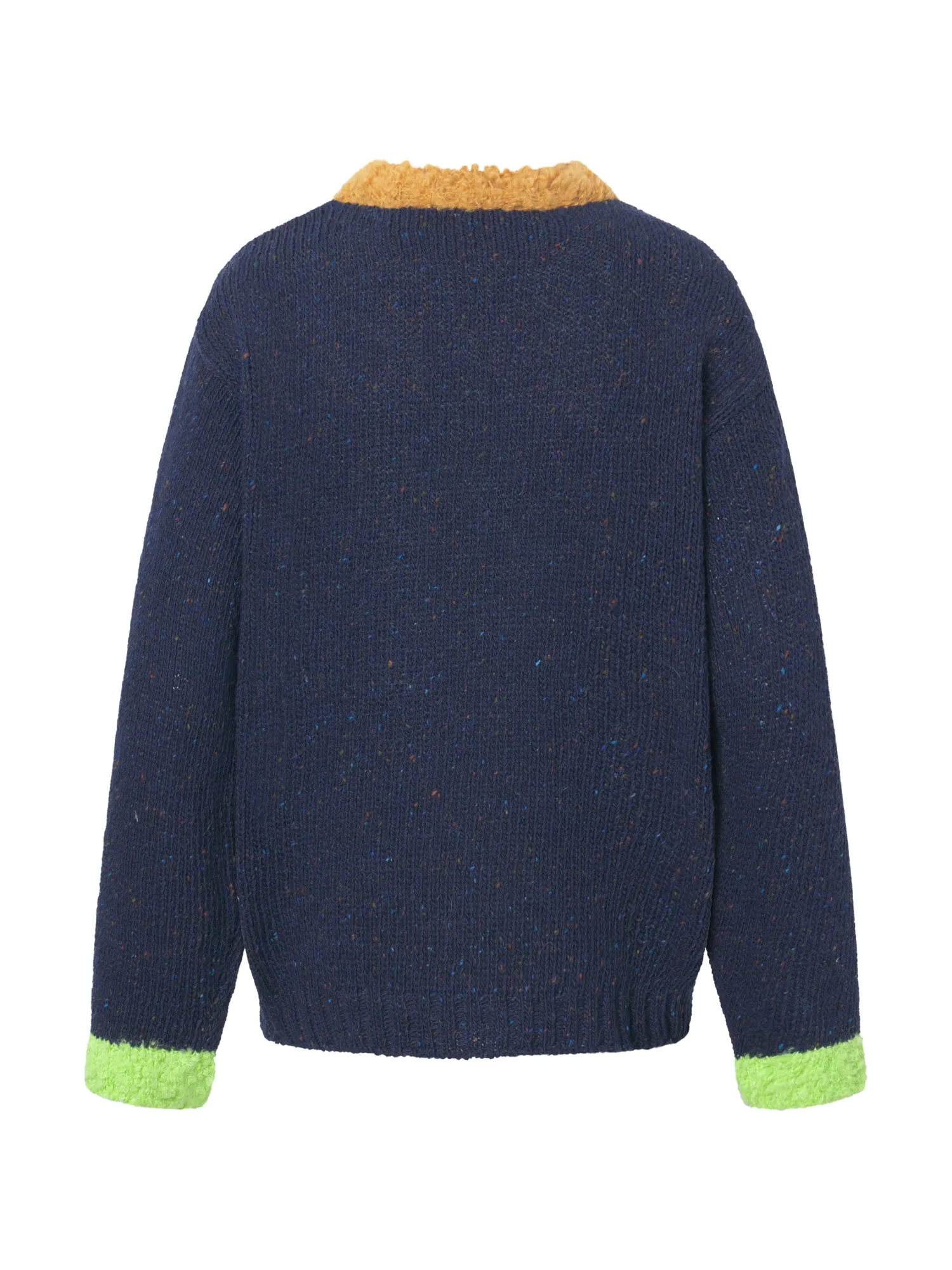 Heart Sweater - Navy