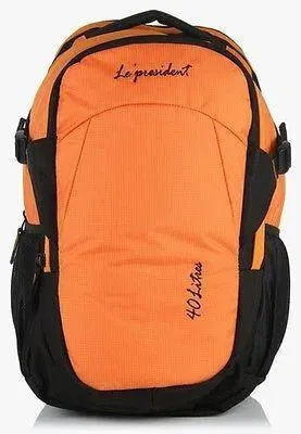 Husky Orange Backpack / School Bag by President Bags