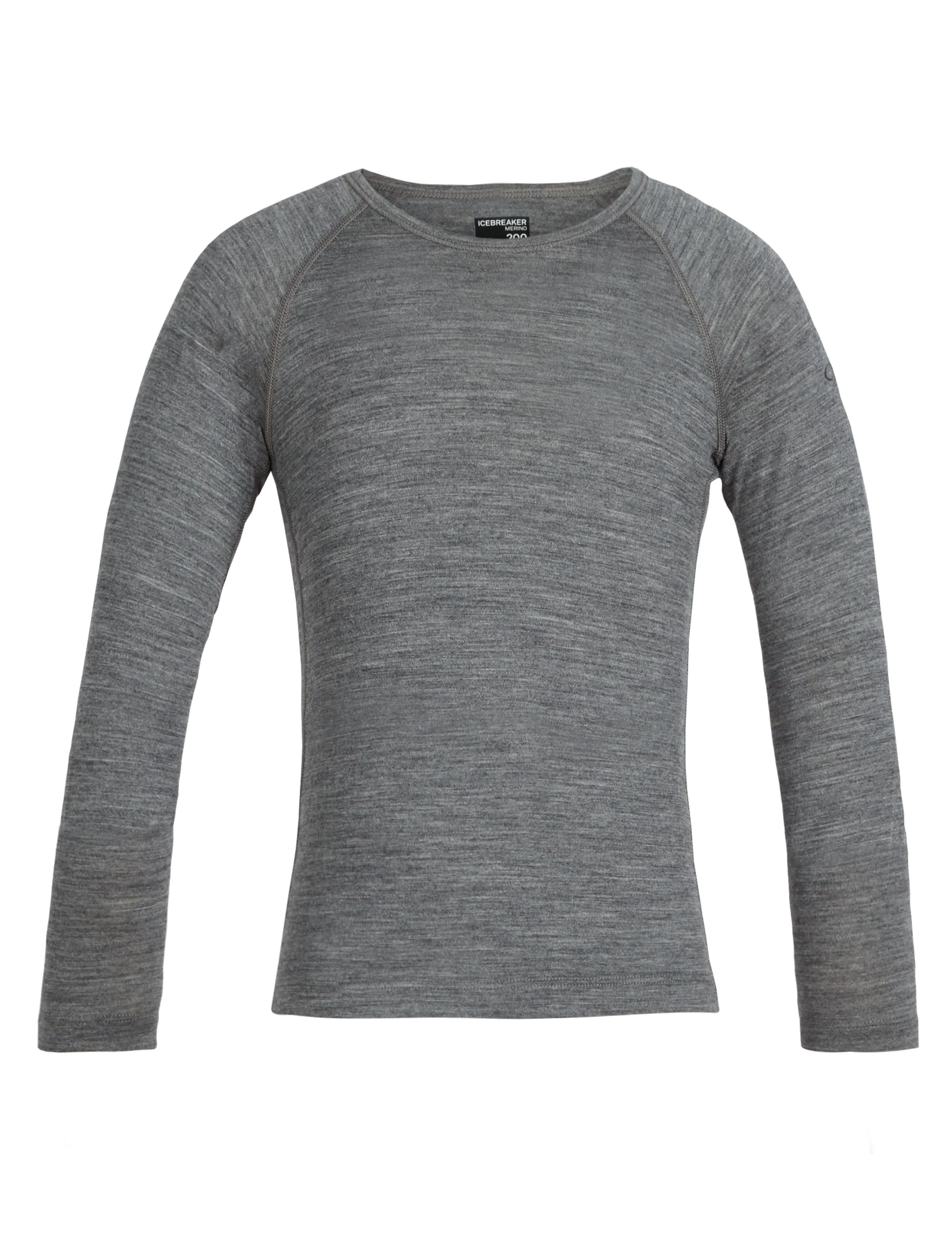 icebreaker Merino Base Layer Kids' Unisex 200 Oasis Long Sleeve Crewe