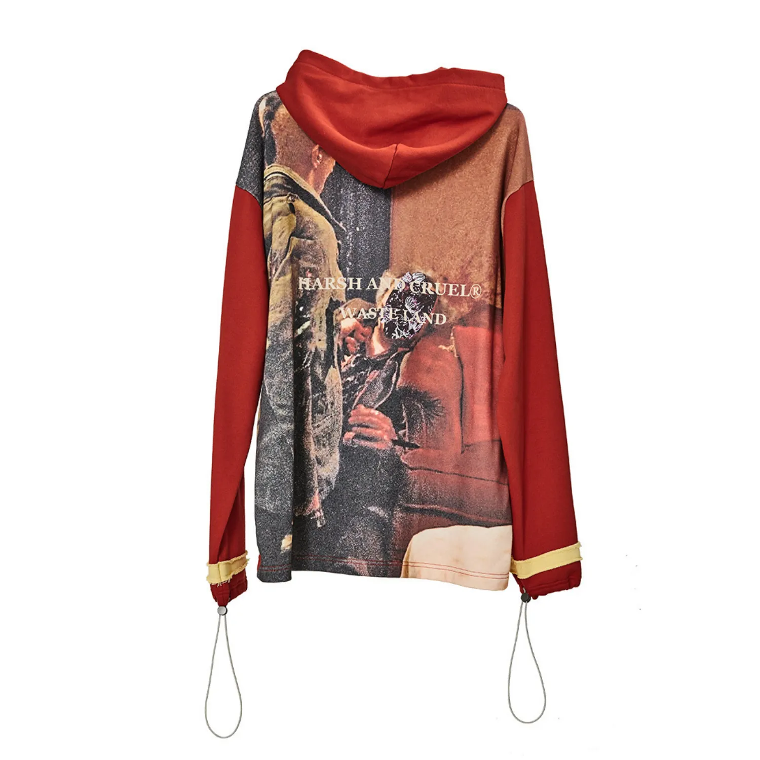 Irregular Stitching Hoodie