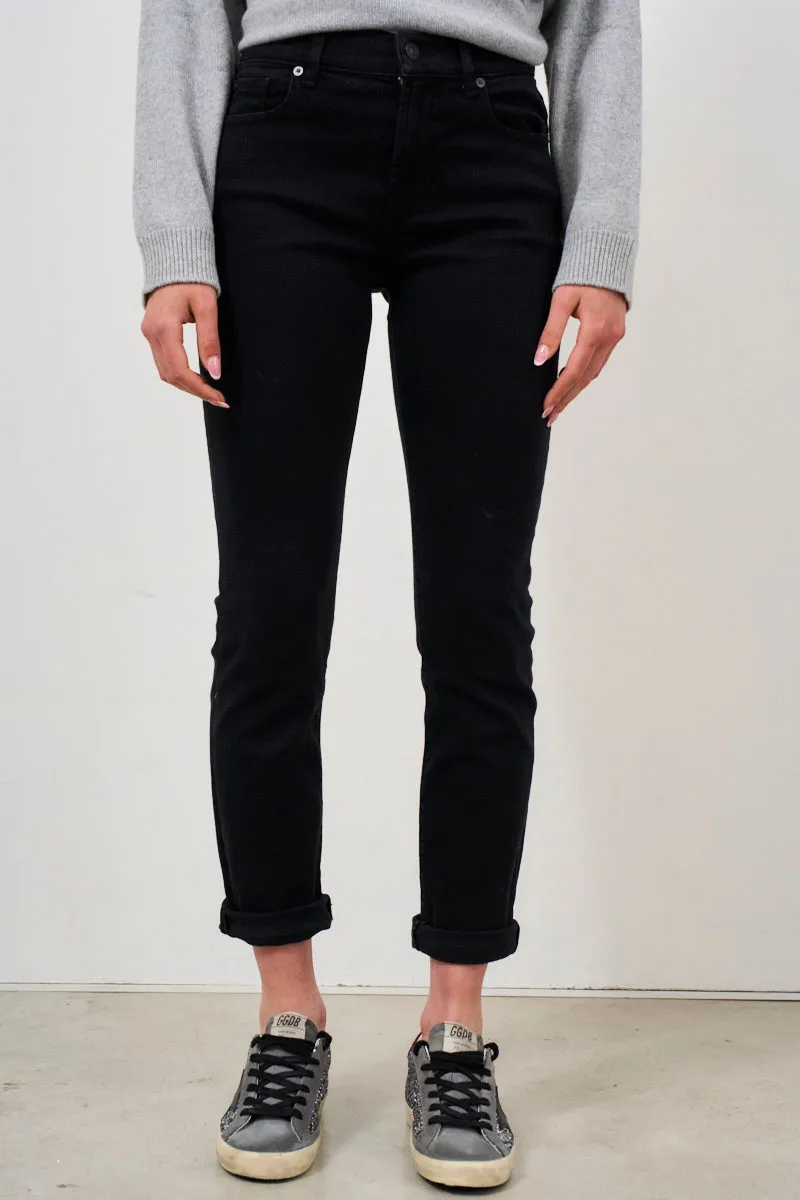 Jeans donna skinny nero