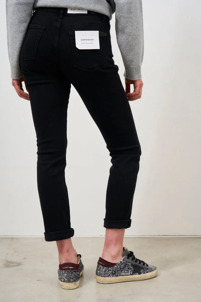 Jeans donna skinny nero