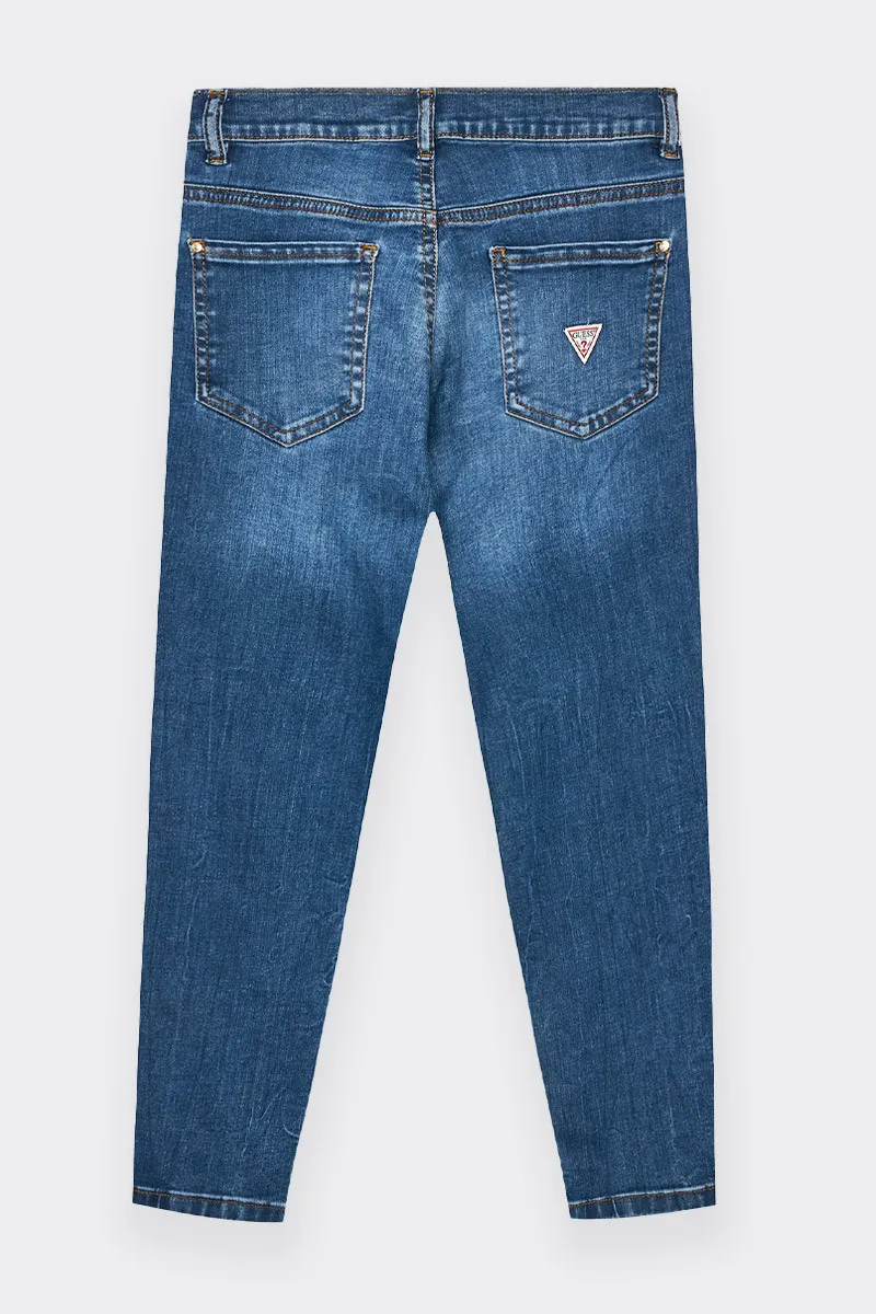 JEANS ELASTICIZZATI DENIM BLU