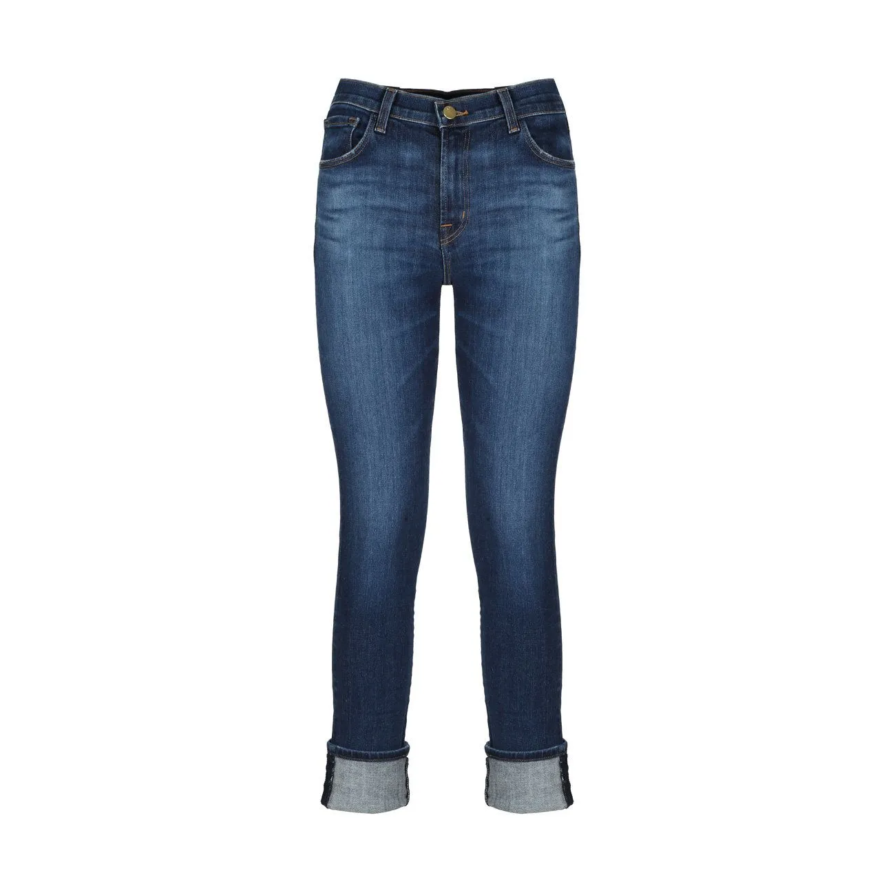 JEANS RUBY HIGH RISE CIGARETTE Donna Denim scuro