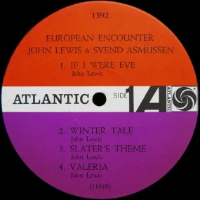 John Lewis & Svend Asmussen ~ European Encounter