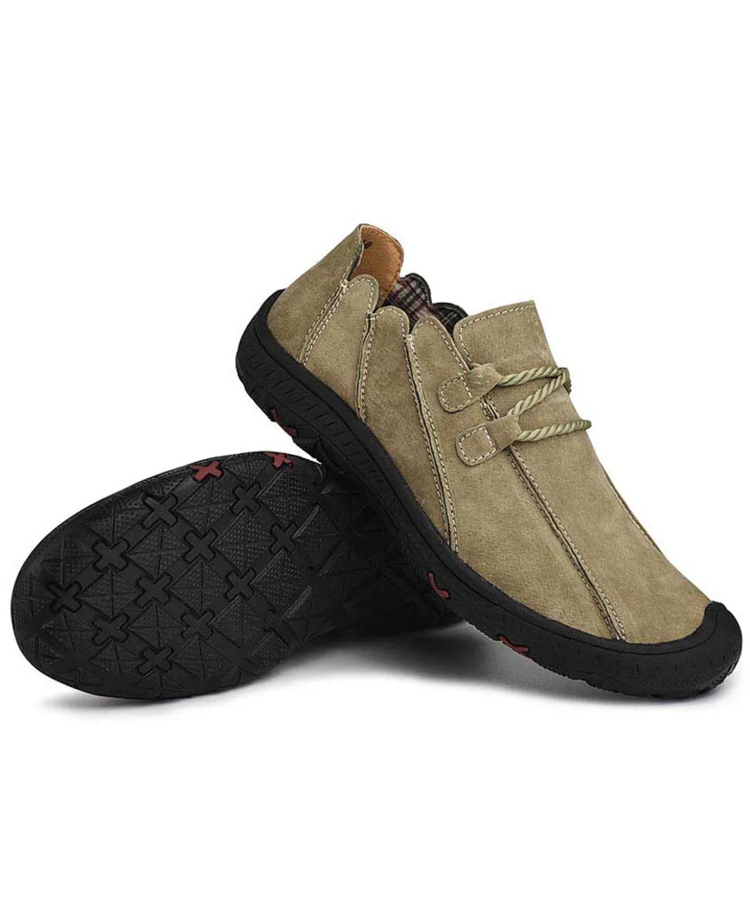 Khaki join sewed style casual shoe sneaker