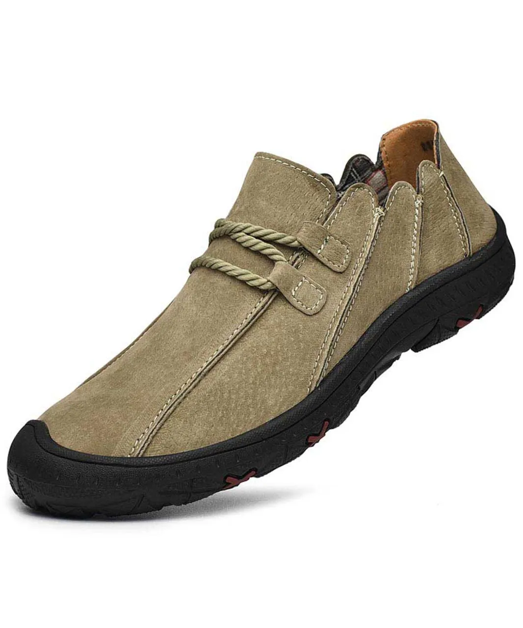 Khaki join sewed style casual shoe sneaker