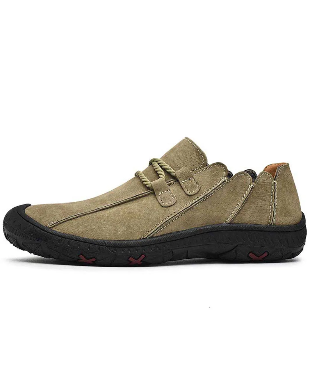 Khaki join sewed style casual shoe sneaker