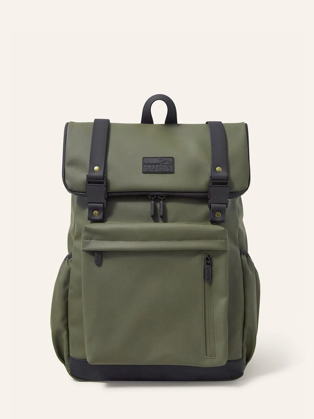 Khaki Pantai Waterproof Backpack