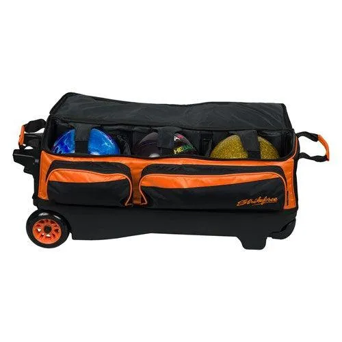 KR Strikeforce Konvoy Triple Ball Roller Black Orange Bowling Bag