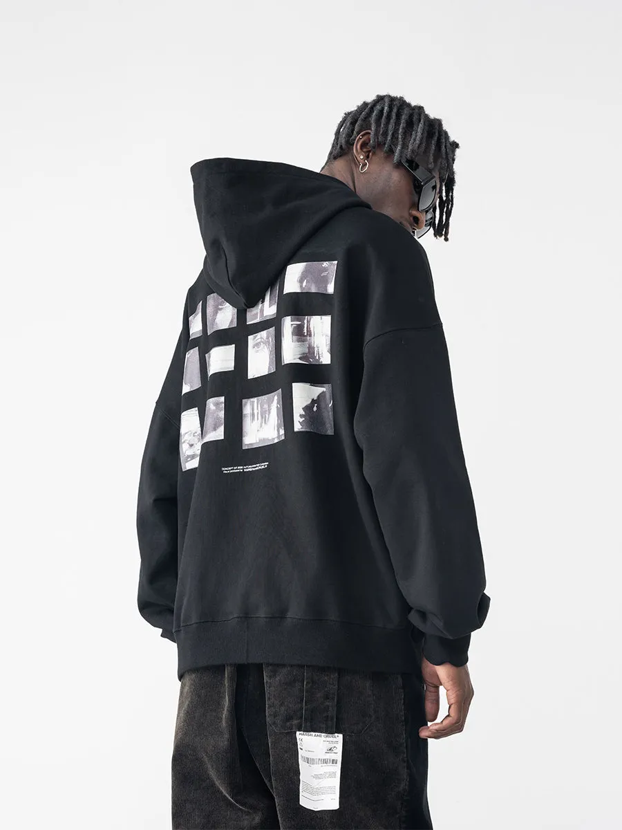 Layout Back Hoodie