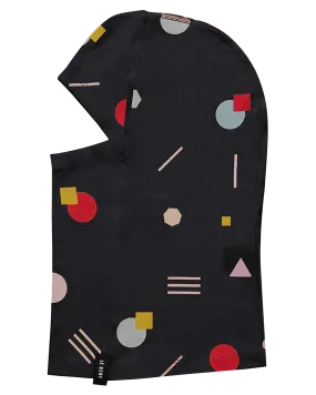 Le Bent Kids' Confetti Midweight Balaclava - Black