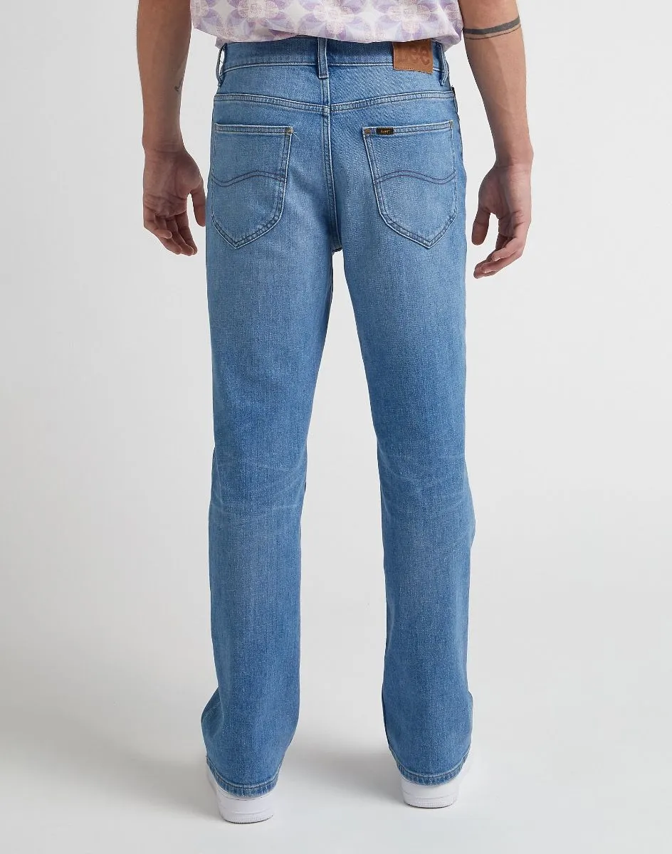 Lee 70s Bootcut Denim Jeans Union City Worn In