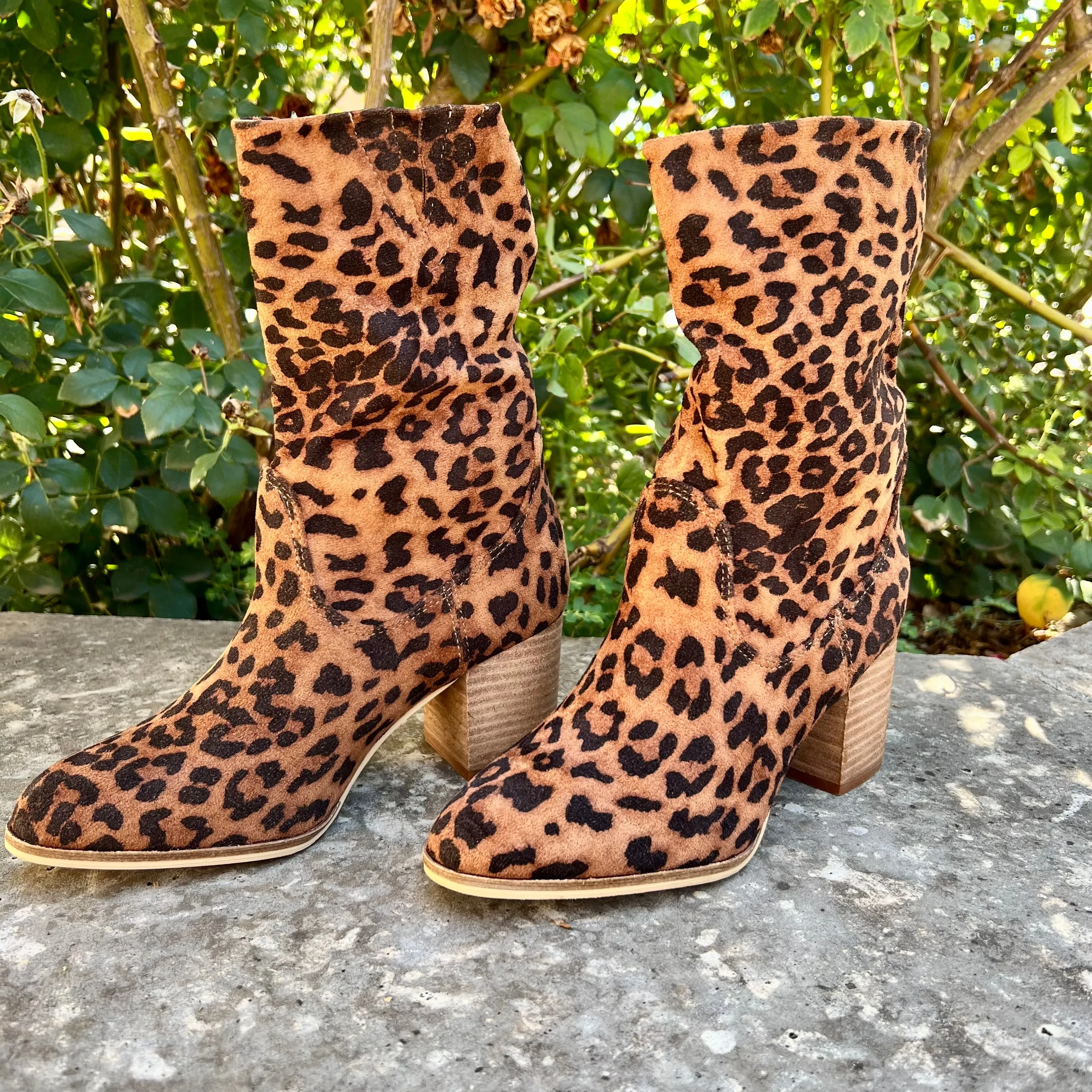 Leopard Steppin' Boots*