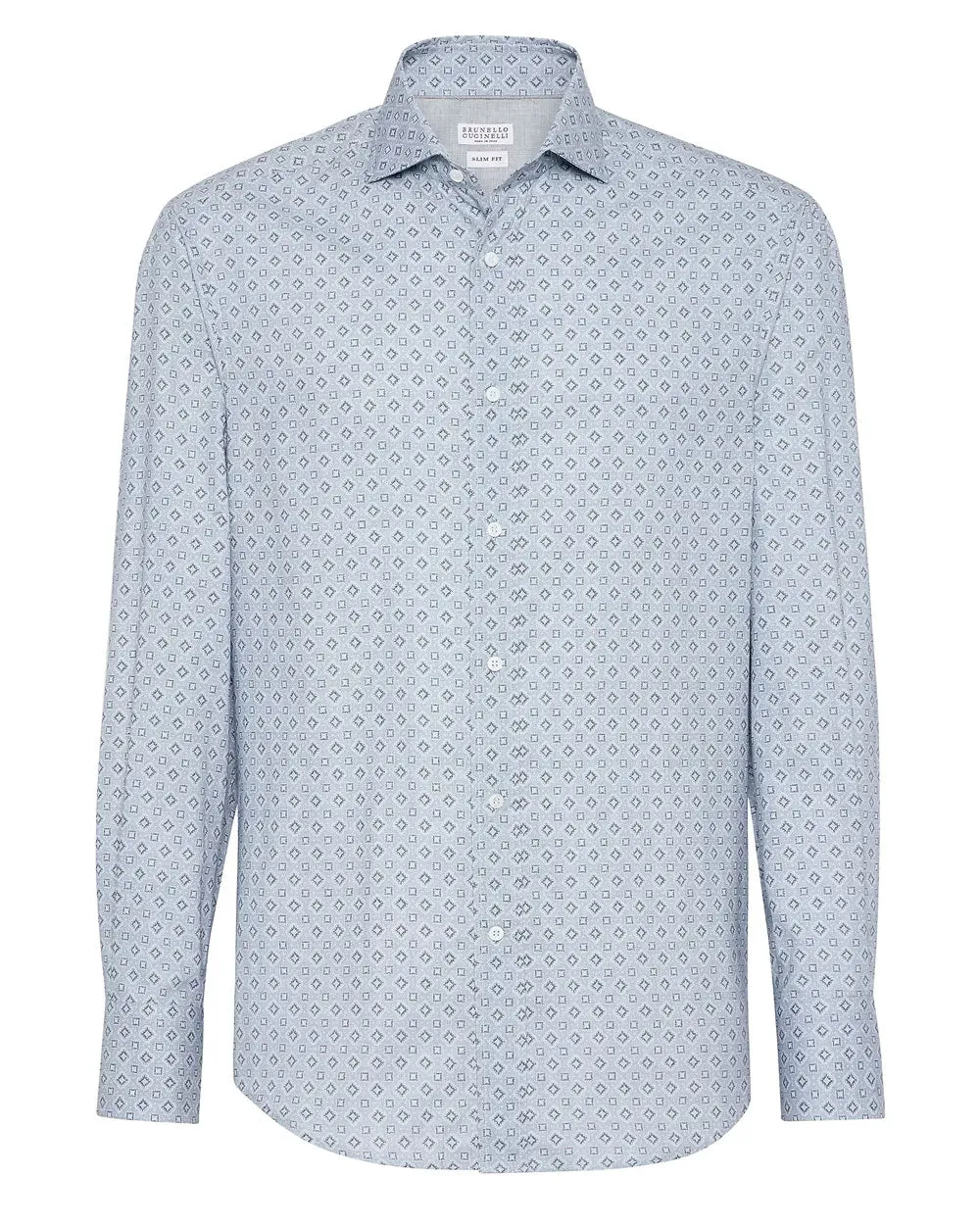 Light Blue Medallion Sportshirt