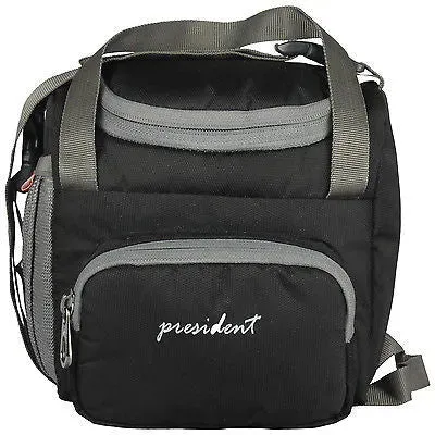 Lunch Bag in Black colour by President Bags