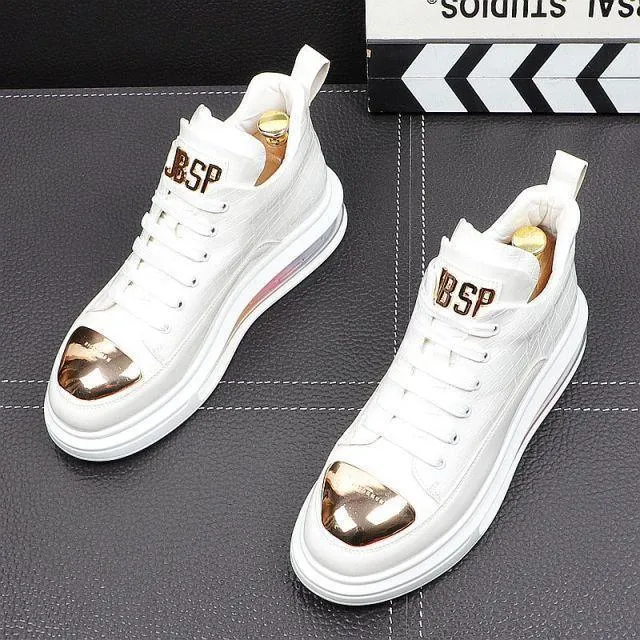 Luxury Punk Rock Sneakers For Men  Trainers