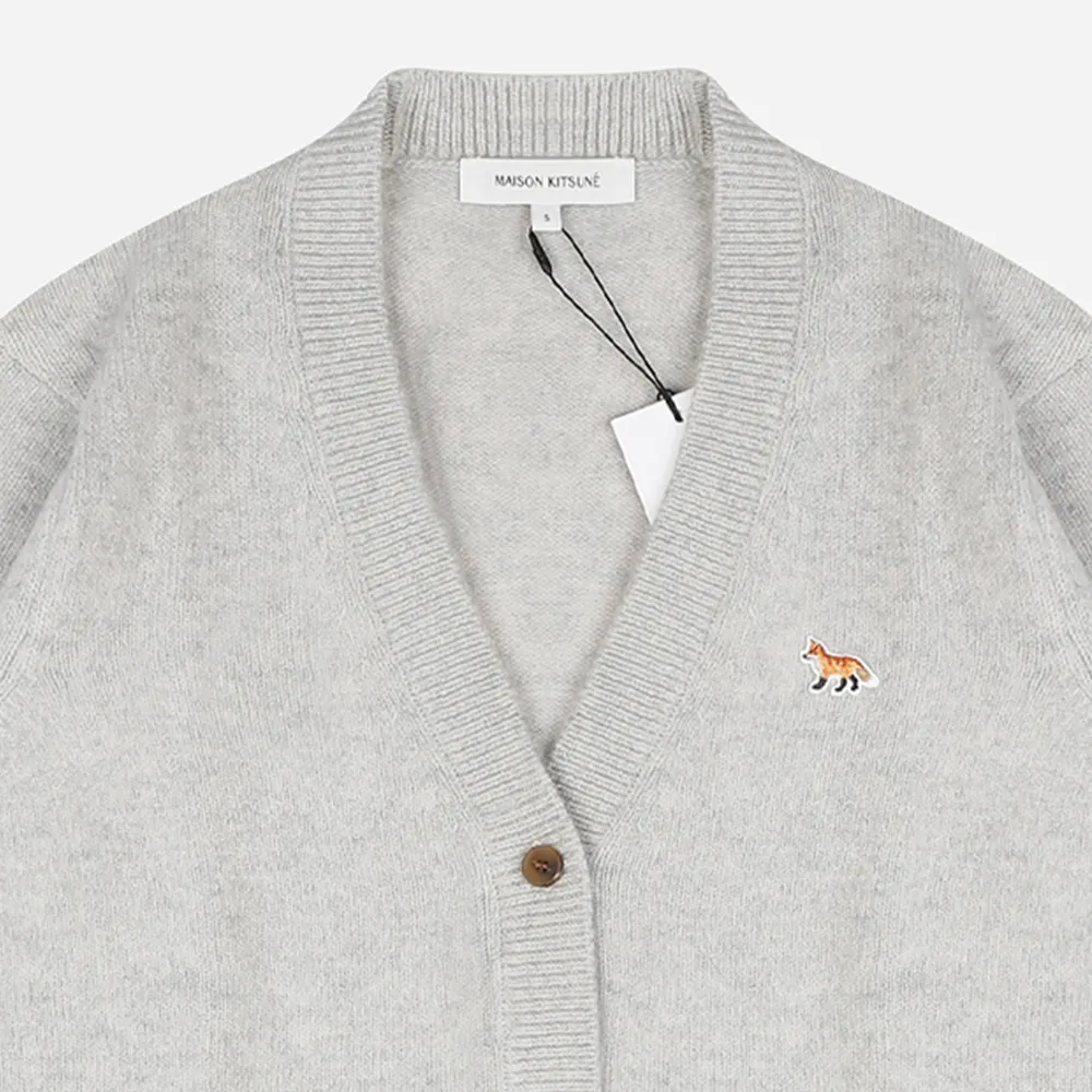 MAISON KITSUNE  |Street Style Long Sleeves Logo Cardigans