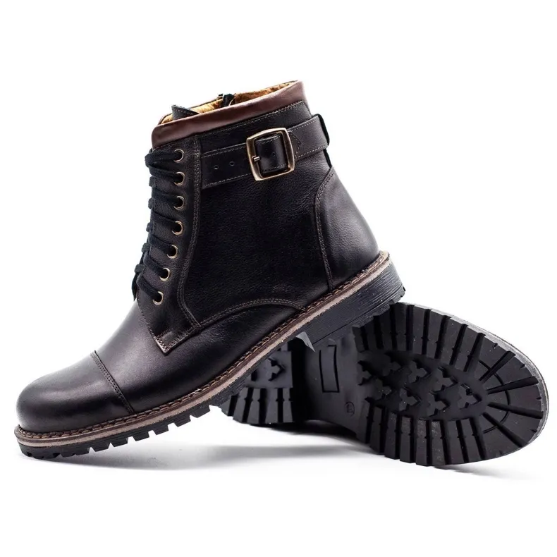 Mario Pala Men's 910MP black snow boots