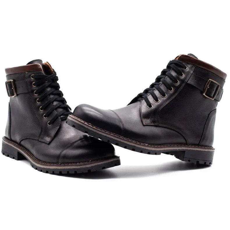 Mario Pala Men's 910MP black snow boots