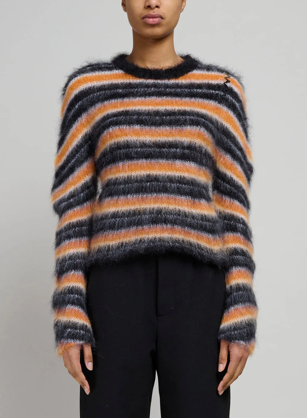 MARNI | Round Neck Mohair Sweater