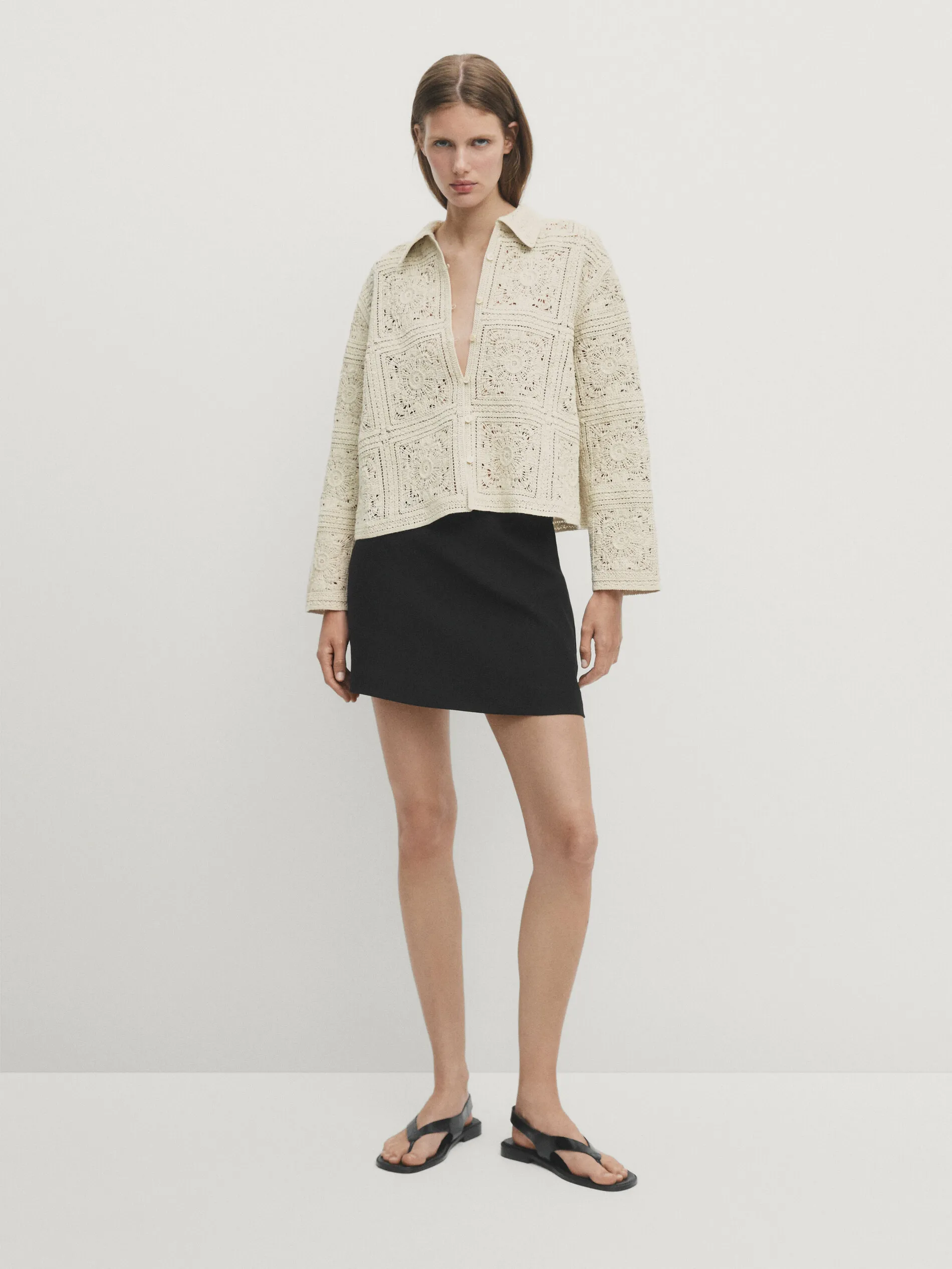 Massimo Dutti  |Casual Style Long Sleeves Shirts & Blouses