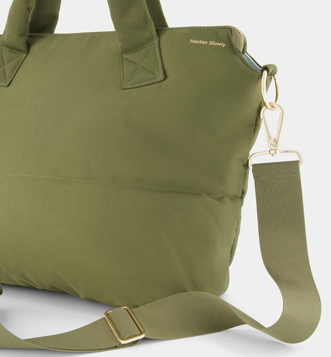 Maximilian Dance Tote in Nylon | Olive