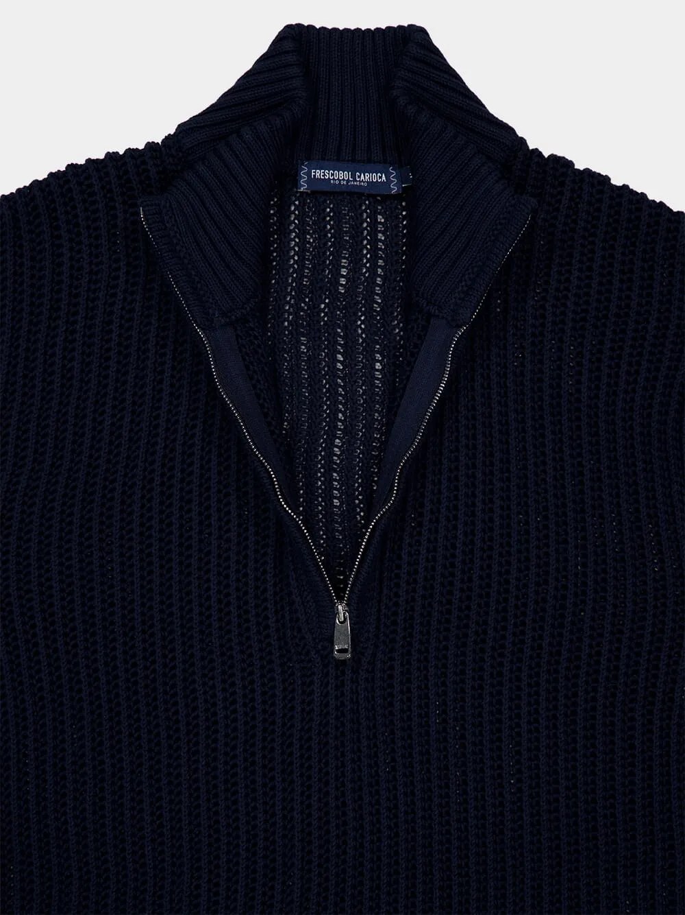 Maximo Half-Zip Knit Sweater