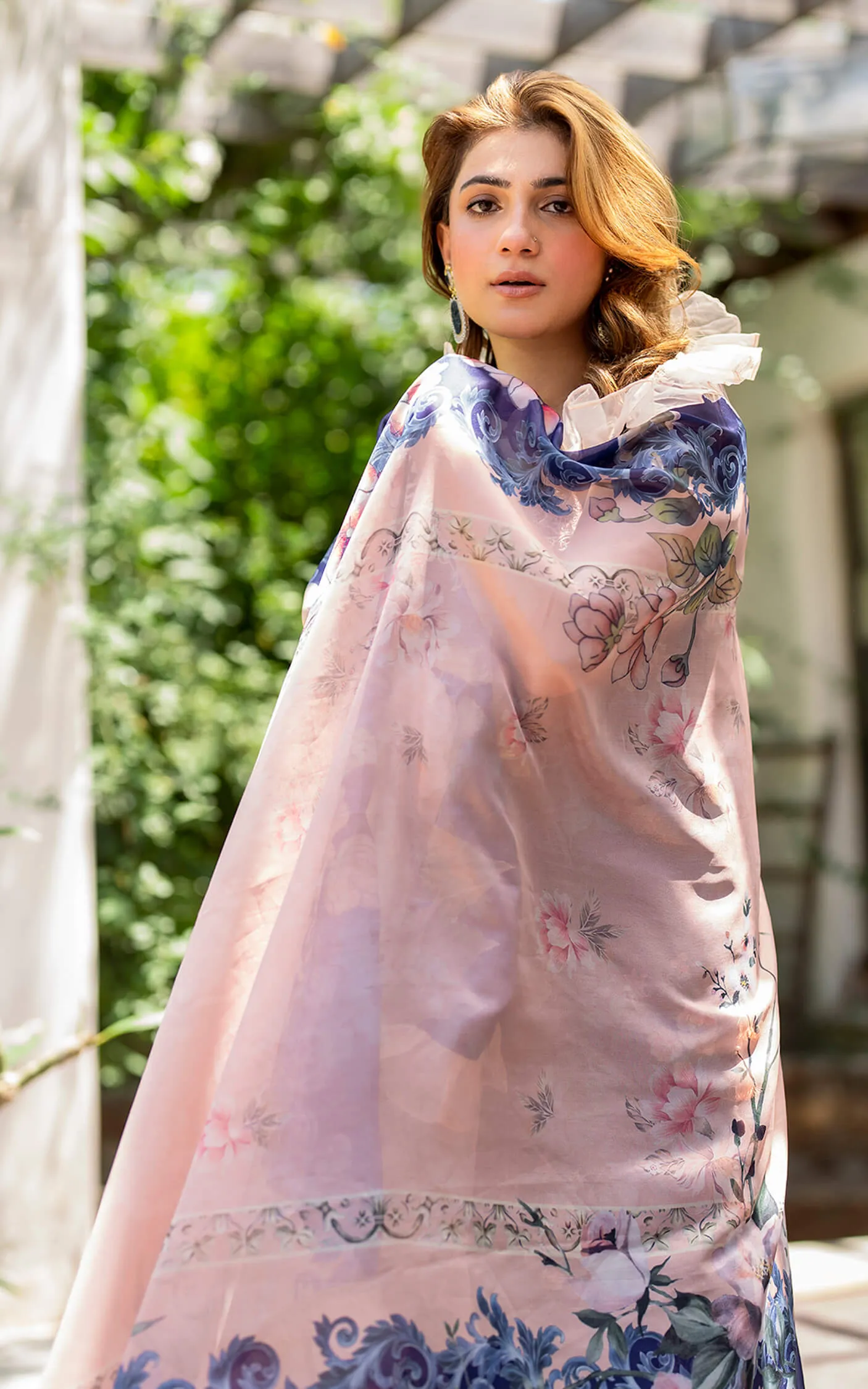 Meraki by Asifa & Nabeel Embroidered Lawn Unstitched 3Pc Suit MK-13 Zahra