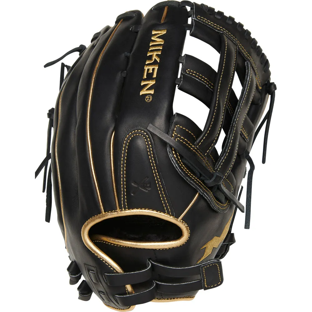 Miken Gold Limited Edition 13 Slowpitch Glove: PRO130-BG