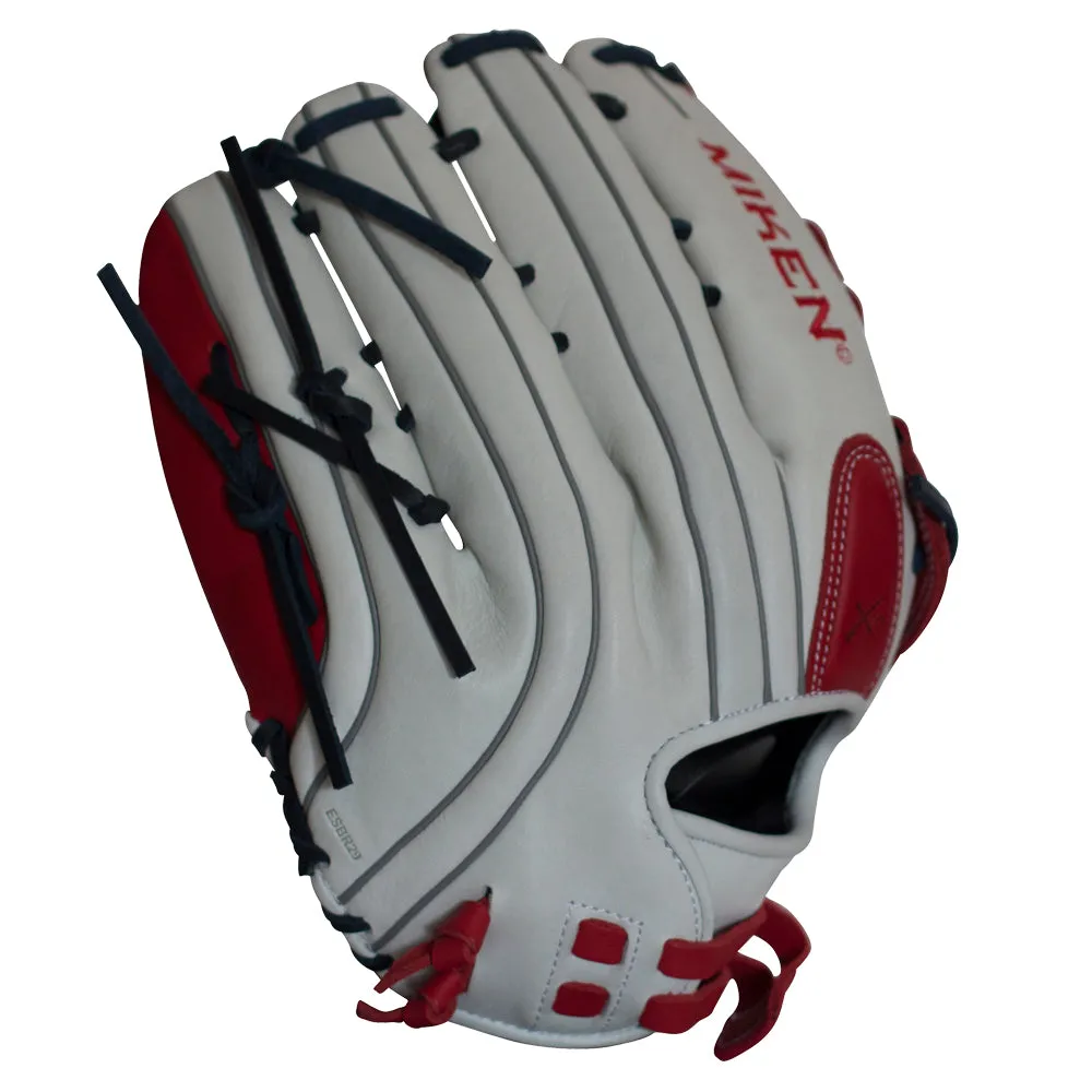 Miken Pro Series 13.5 Slowpitch Glove: PRO135-WSN