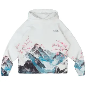 Mountain Cherry Blossom Hoodie