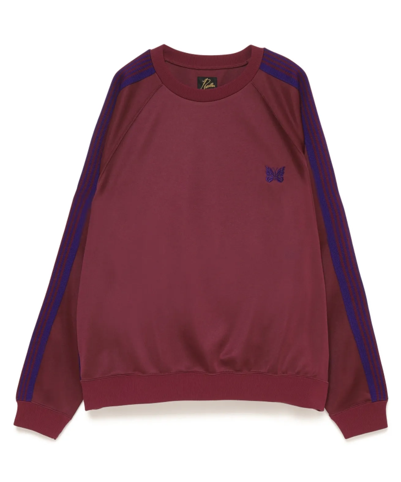 Needles  |Crew Neck Unisex Long Sleeves Plain Sweatshirts