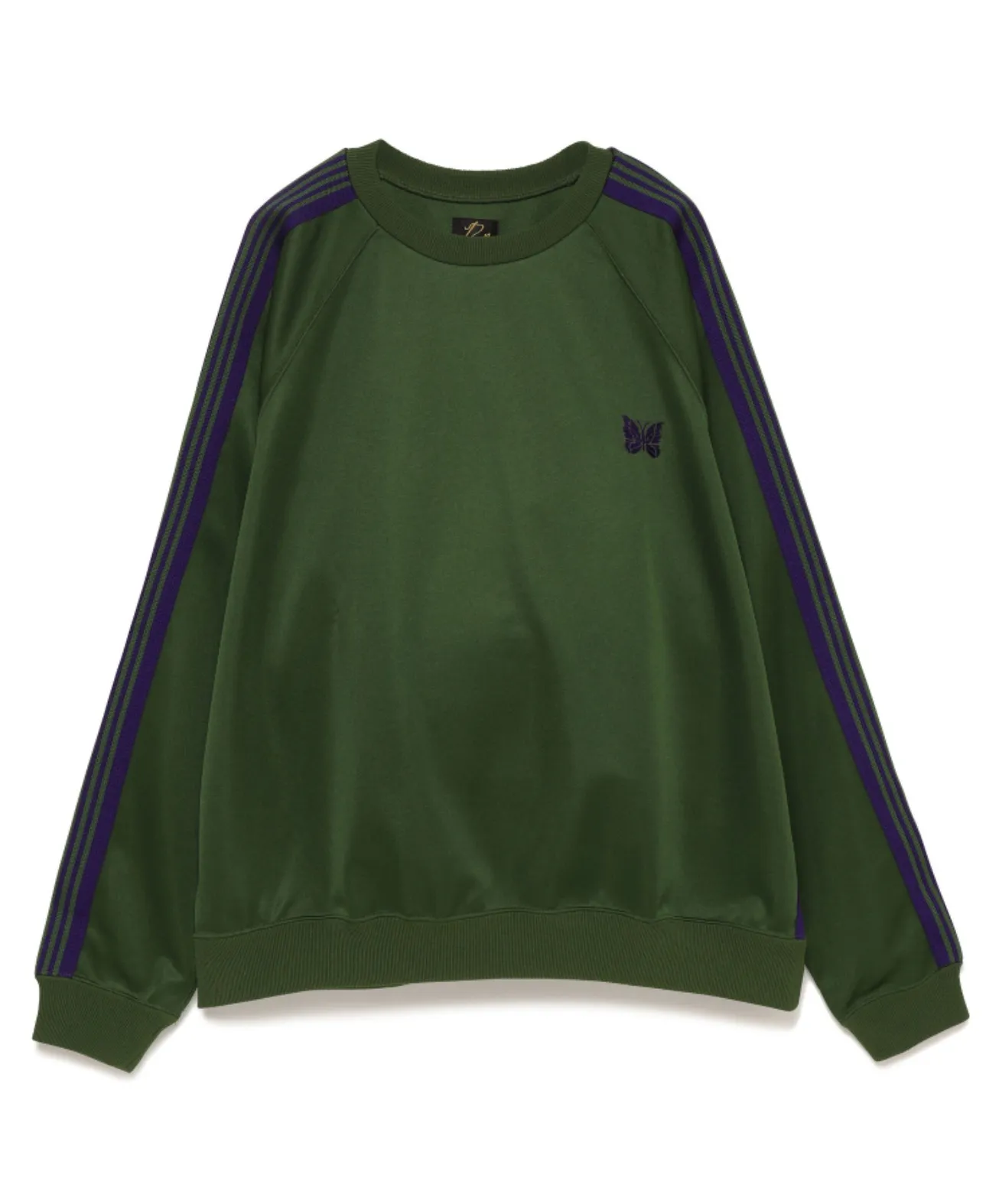 Needles  |Crew Neck Unisex Long Sleeves Plain Sweatshirts